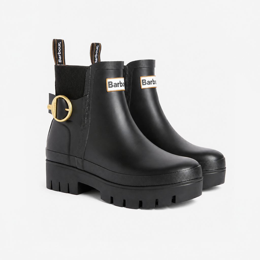 Barbour HEPBURN ANKLE Womens Wellingtons Black