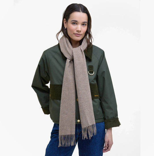 Barbour Barbour LAMBSWOOL WOVEN Womens Winter Oatmeal