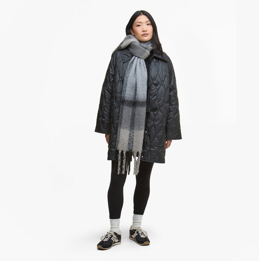 Barbour Barbour ISLA TARTAN BOUCLE Womens Winter Monochrome Tartan