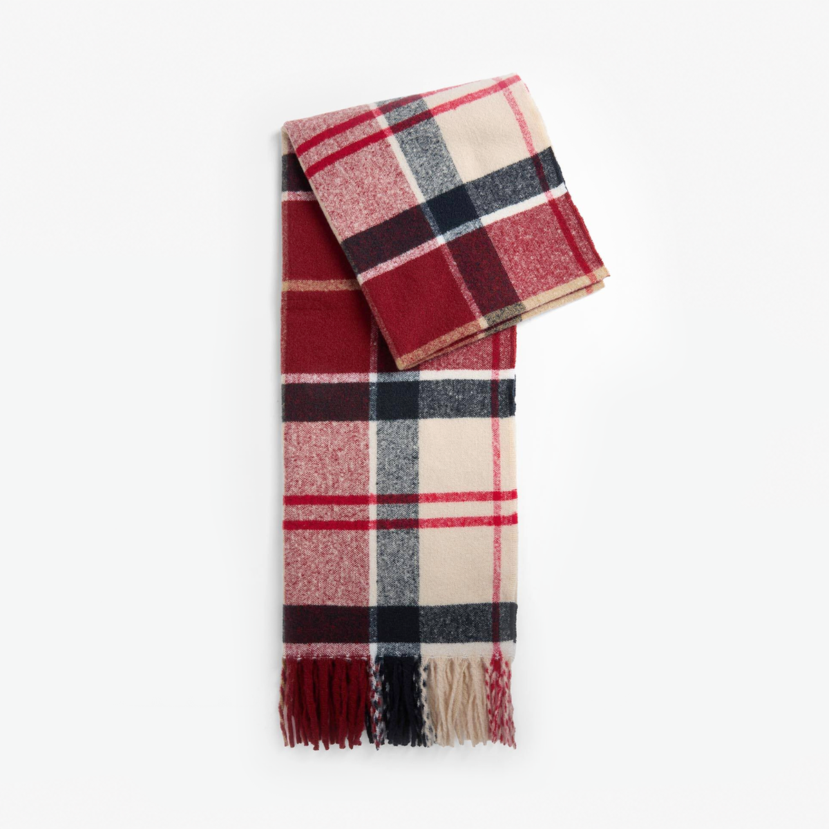 Barbour DEANNA TARTAN Womens Winter Light Cardinal Tartan