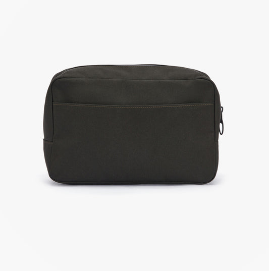 Barbour FIELD CANVAS HANGING Mens Washbag Olive/Black