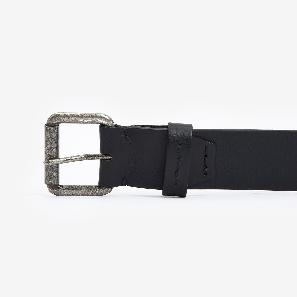 Barbour GLEN Mens Leather Belt Black