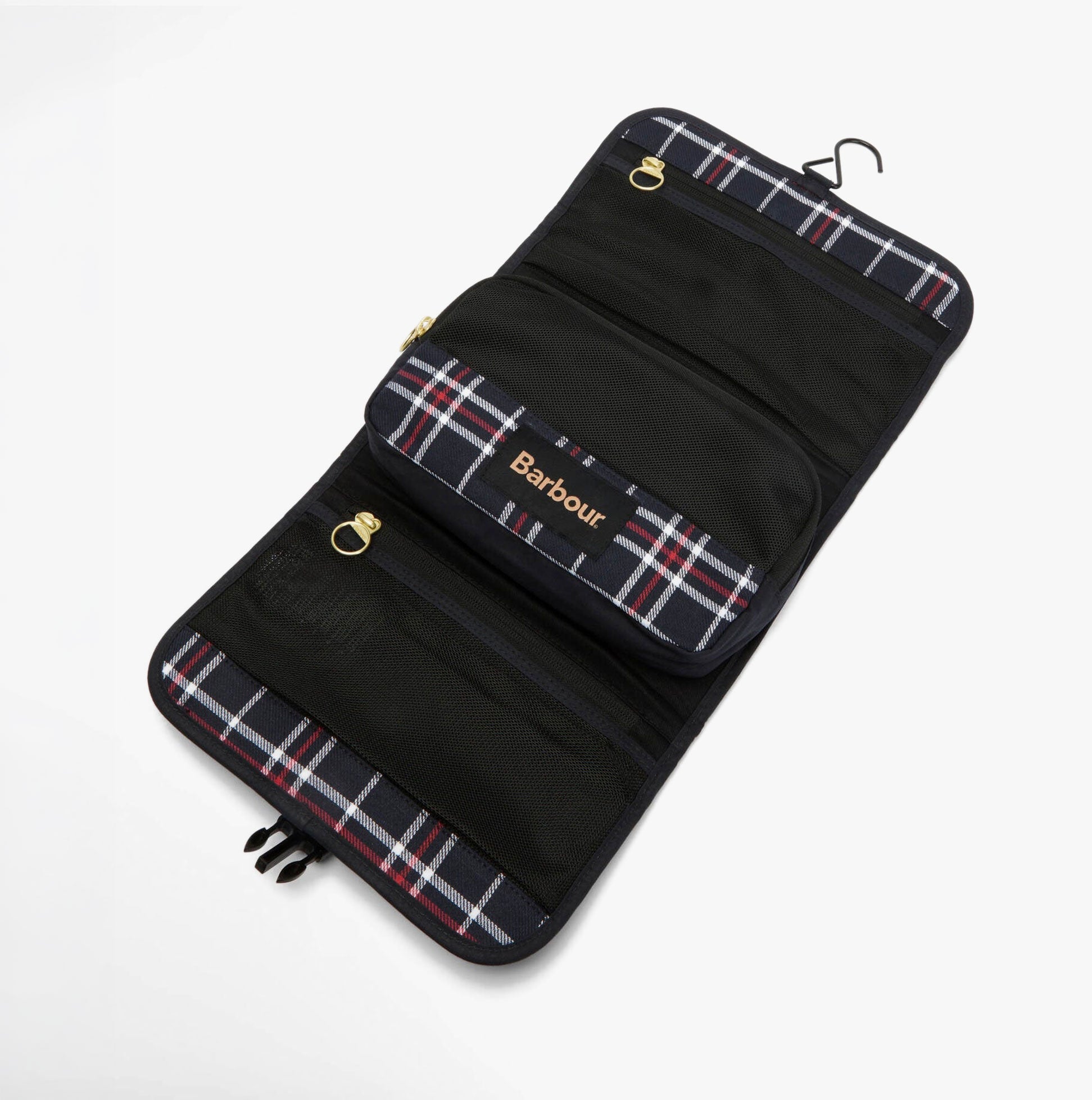 Barbour TRANSPORT Mens Wash Bag Navy