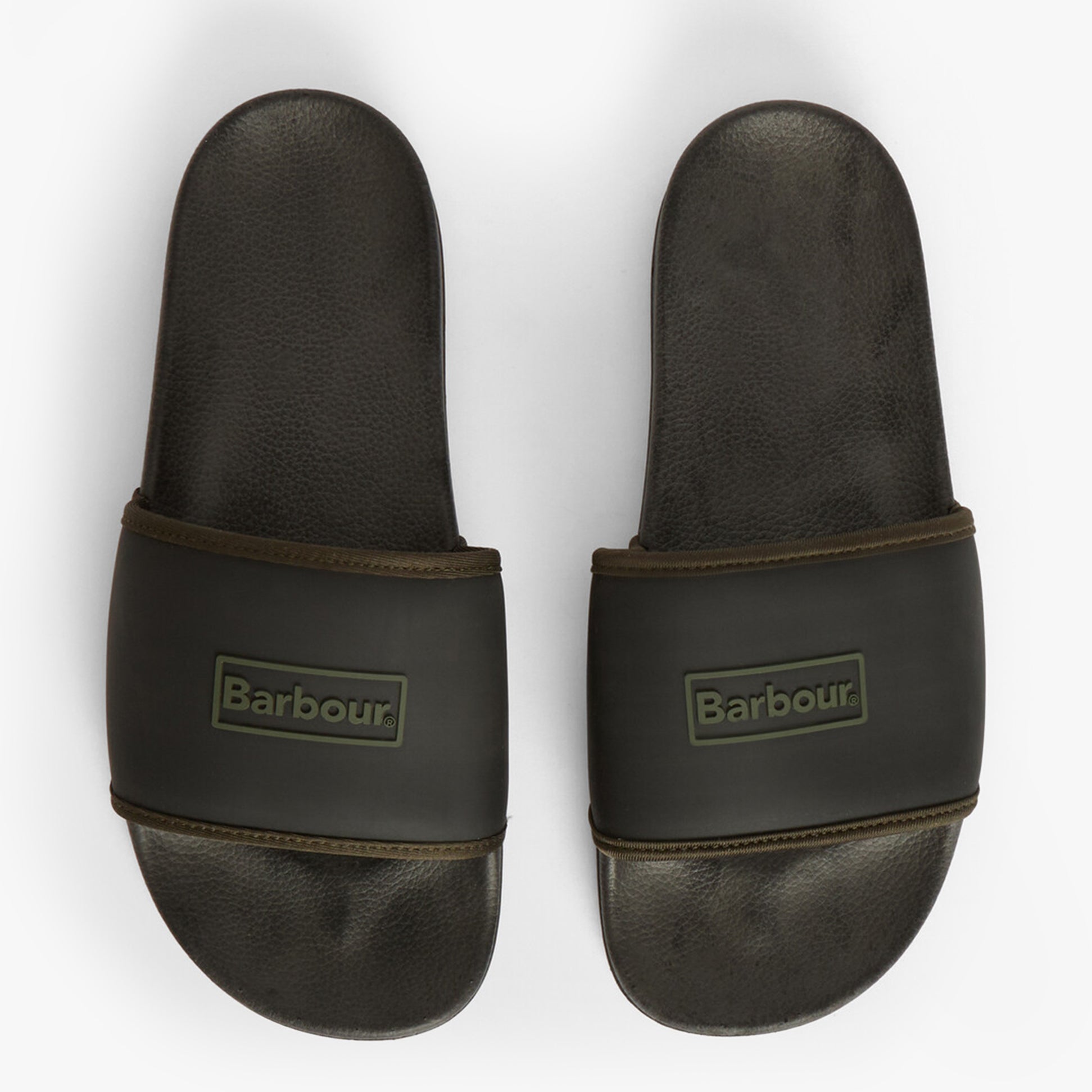 Barbour CRESSWELL Mens Sliders Black