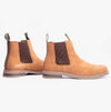 Barbour FARSLEY Mens Chelsea Boots Fawn Suede