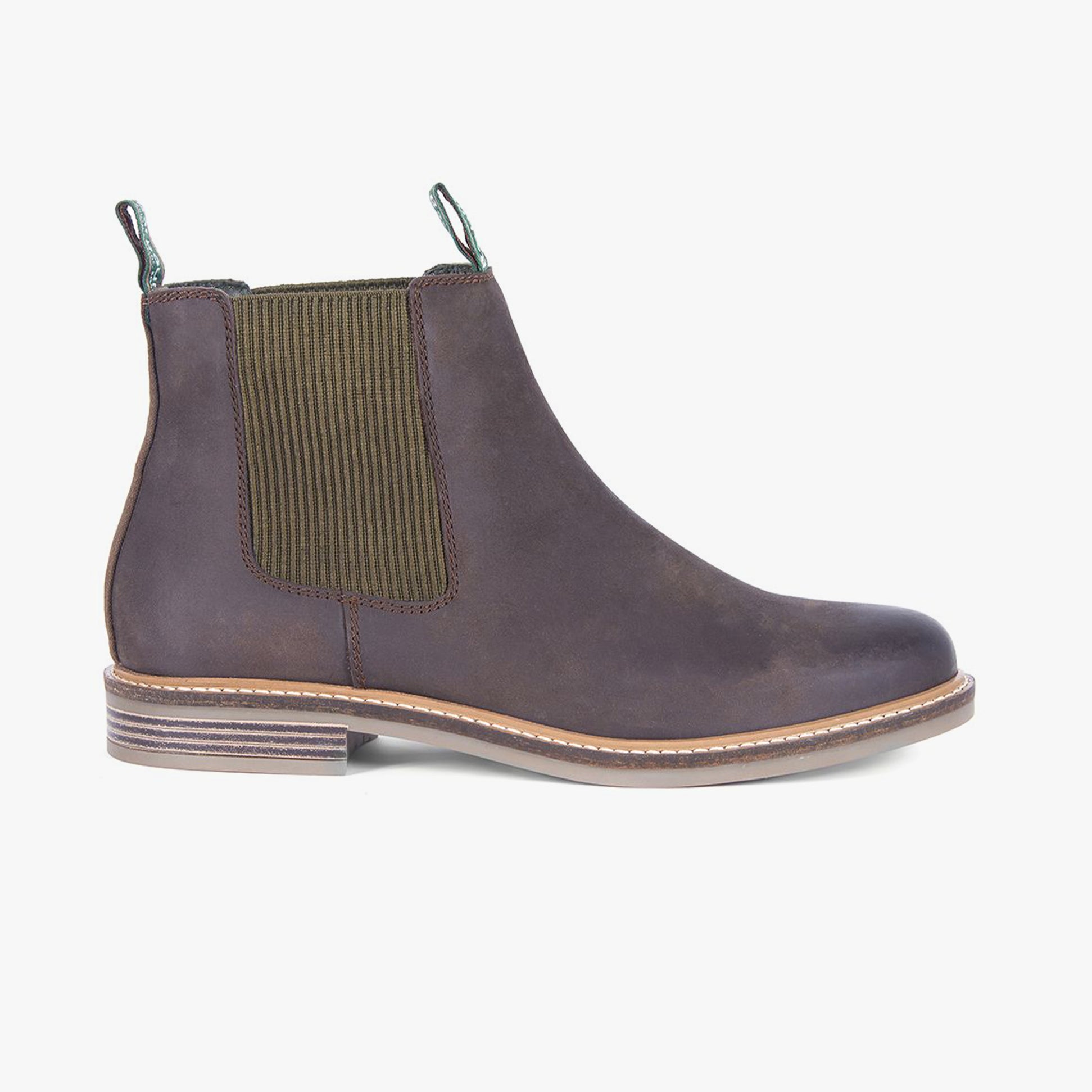 Barbour FARSLEY Mens Chelsea Boots Chocolate