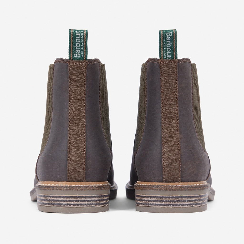 Barbour FARSLEY Mens Chelsea Boots Chocolate