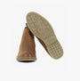 Barbour FARSLEY Mens Chelsea Boots Tan, detail view of soles and sides, leather upper, rubber sole.