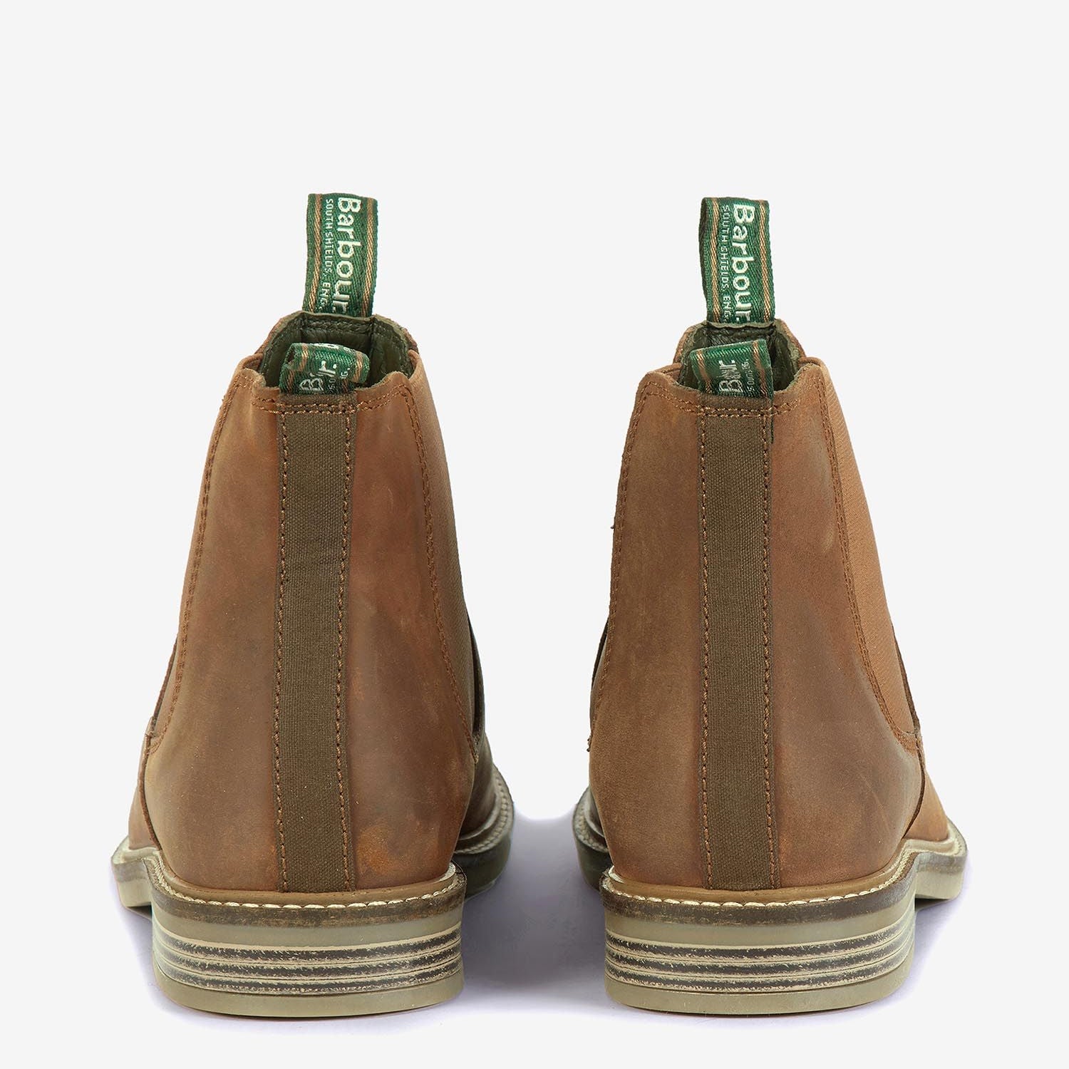 Barbour FARSLEY Mens Chelsea Boots Tan