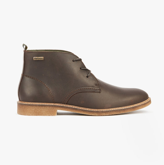 Barbour SONORAN Mens Desert Boots Brown