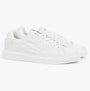 Barbour GLENDALE Mens Trainers White side view, casual leather trainers with round toe and lace-up closure.