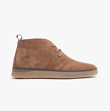 Barbour REVERB Mens Chukka Boots Sand Suede