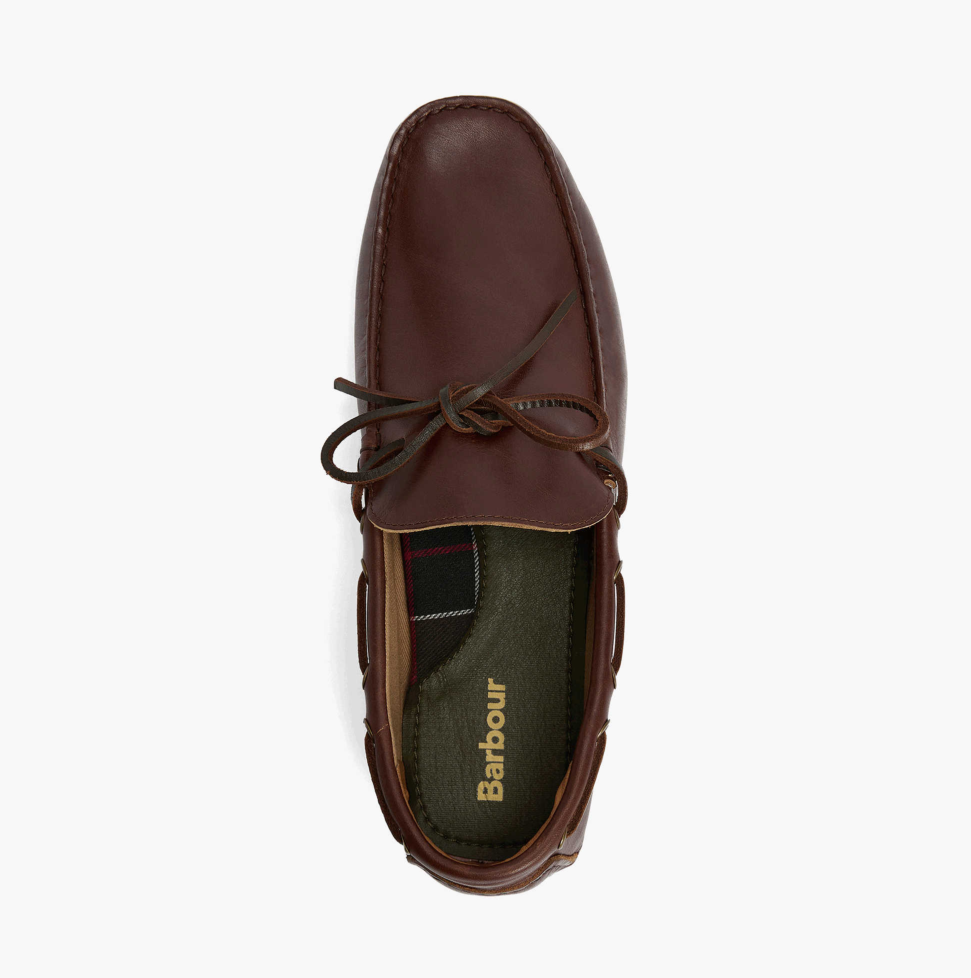Barbour COURAGE Mens Loafer Shoes Brown