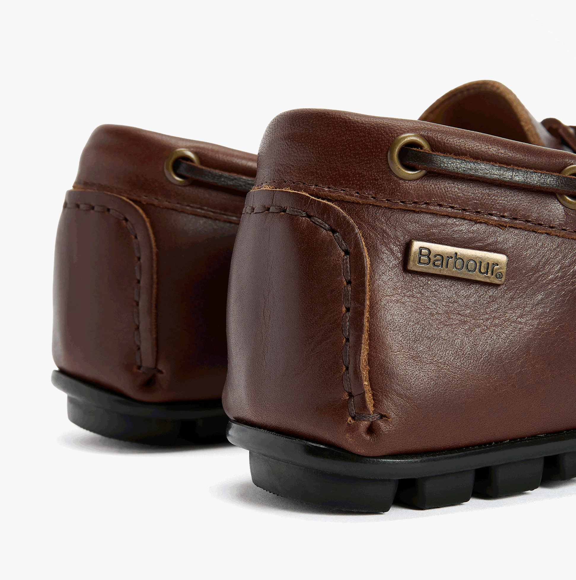 Barbour COURAGE Mens Loafer Shoes Brown