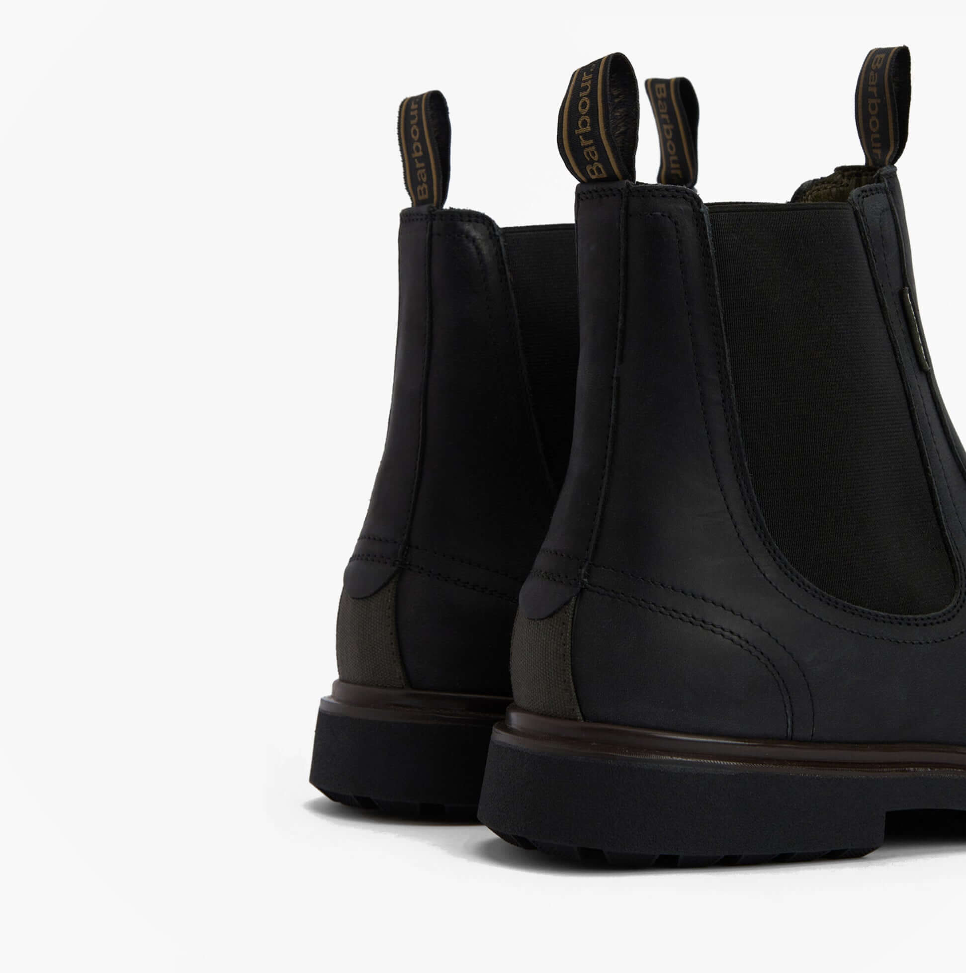 Barbour HALE Mens Chelsea Boots Black