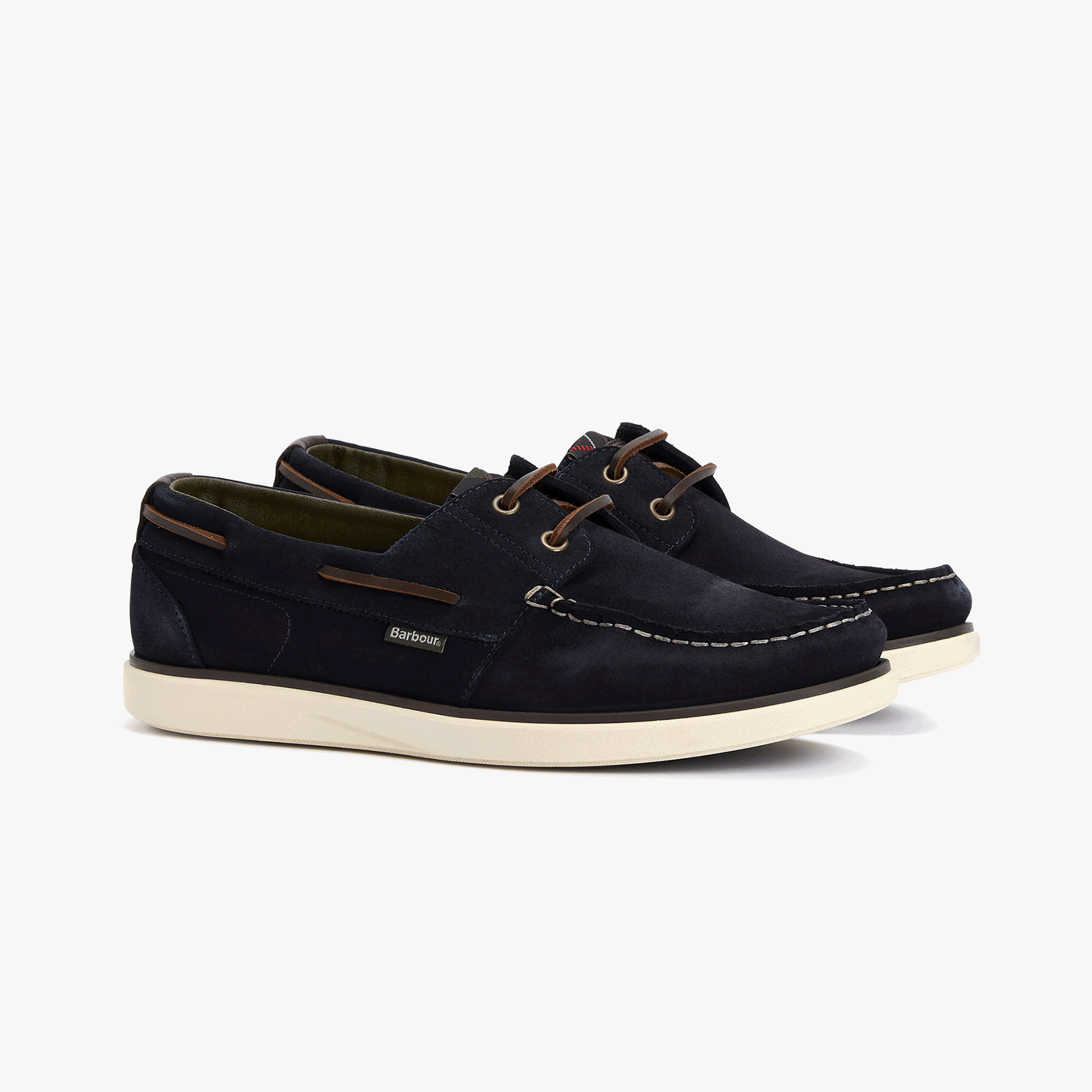 Barbour ROTHLEY Mens Boat & Deck Shoes Navy Suede