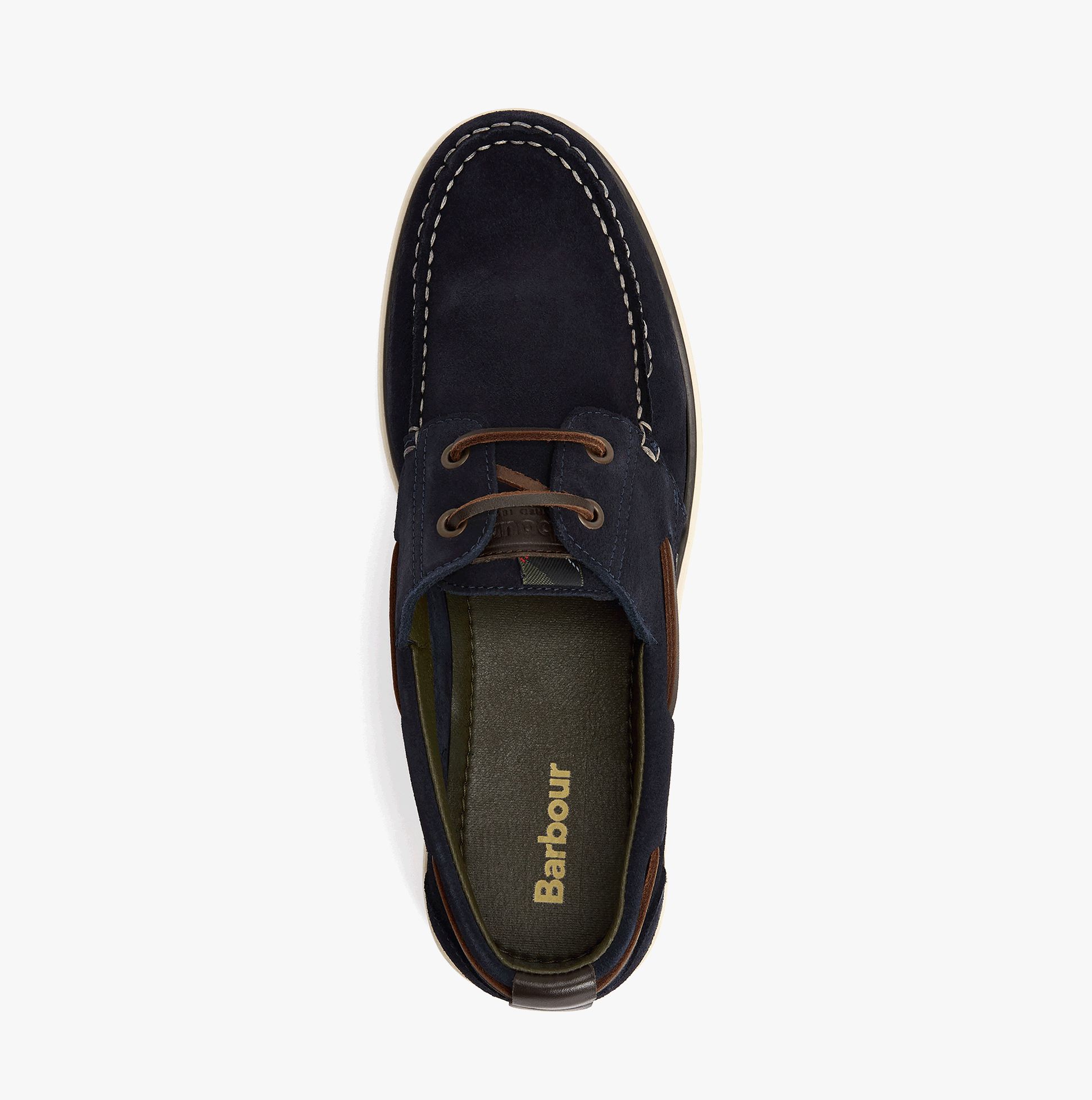 Barbour ROTHLEY Mens Boat & Deck Shoes Navy Suede