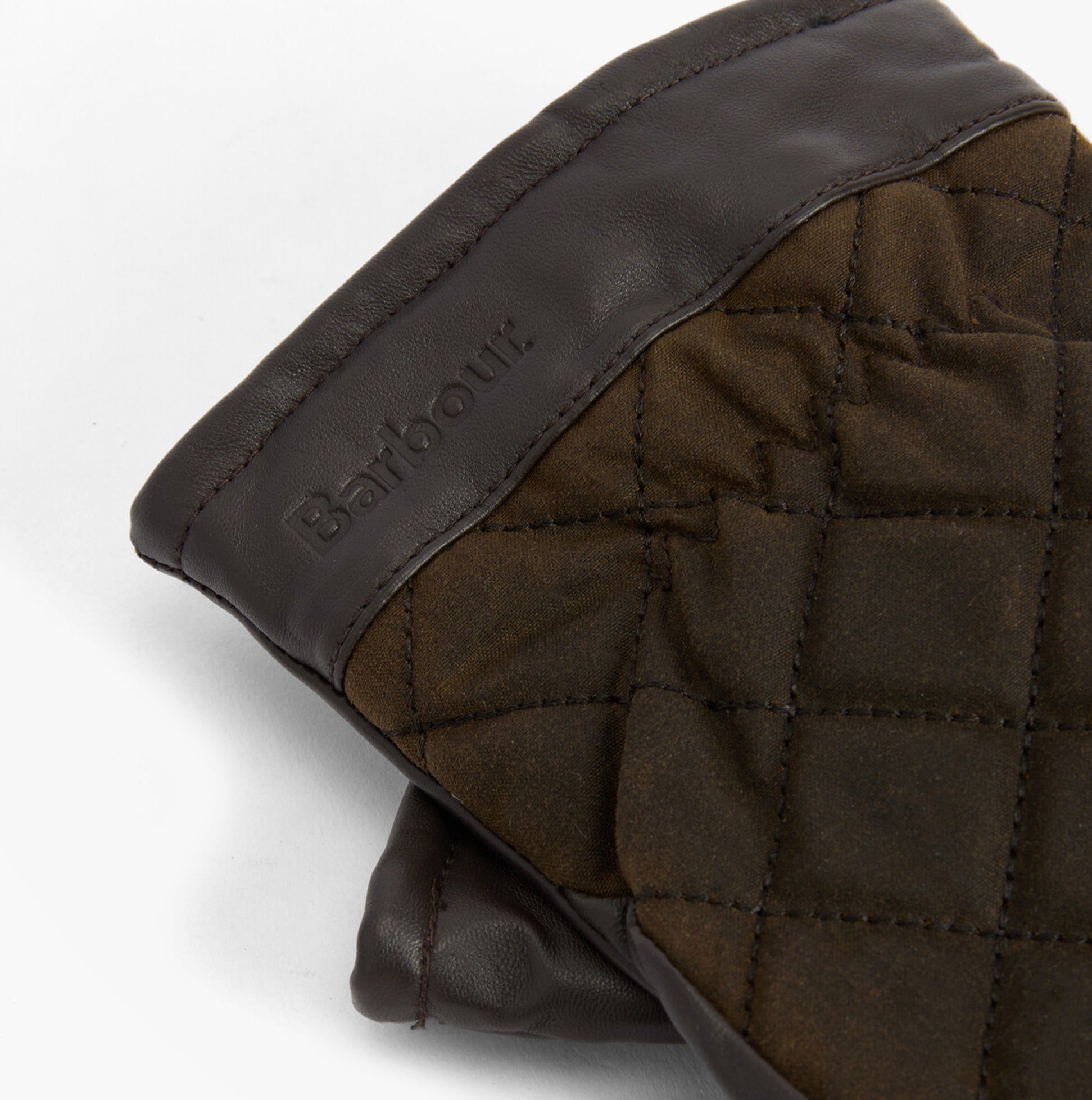 Barbour DALEGARTH Mens Gloves Olive/Brown