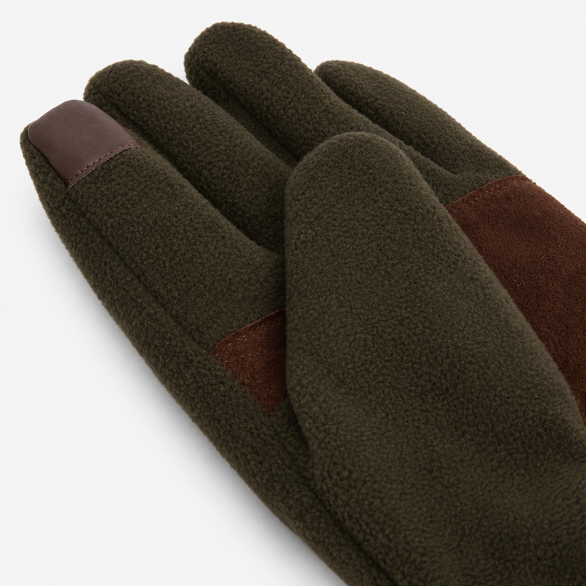 Barbour COALFORD FLEECE Mens Gloves Olive