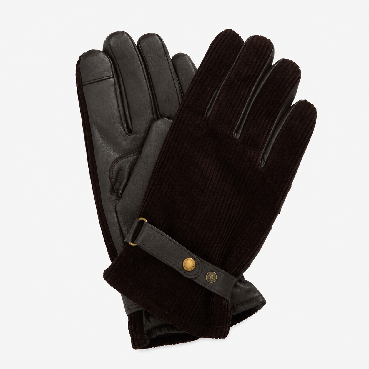 Barbour NELSON WATERPROOF Mens Gloves Brown