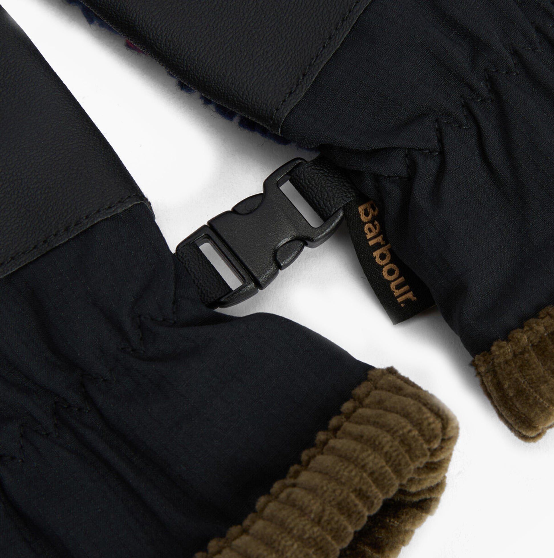 Barbour Field Tartan Mens Fleece Gloves Classic Tartan