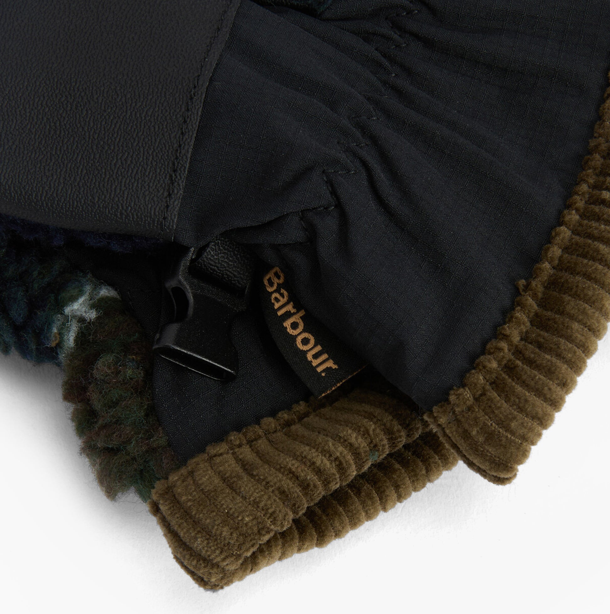 Barbour Field Tartan Mens Fleece Gloves Classic Tartan