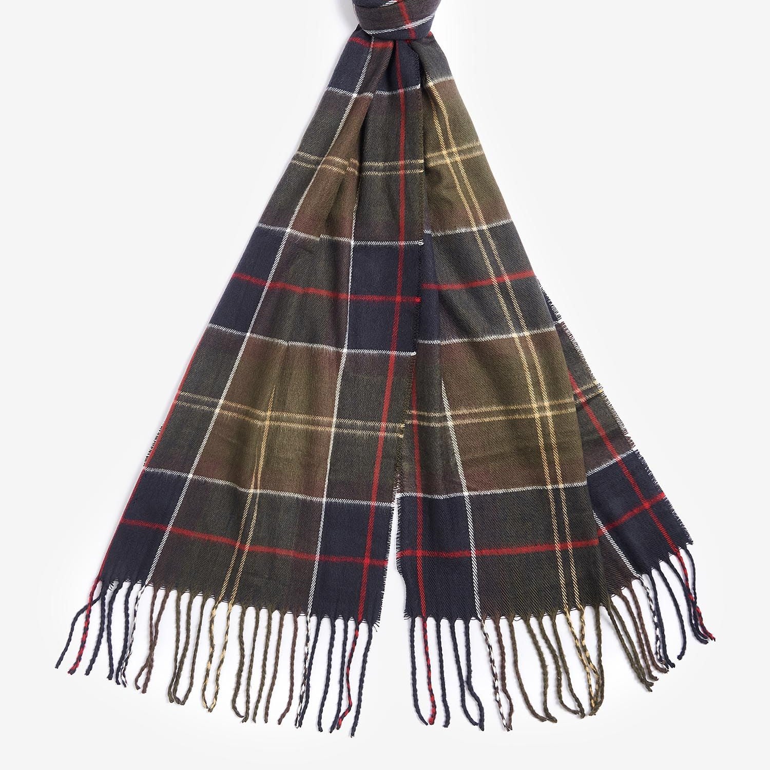 Barbour SWINTON BEANIE & GALINGALE SCARF GIFT SET Mens Beanie Classic Tartan