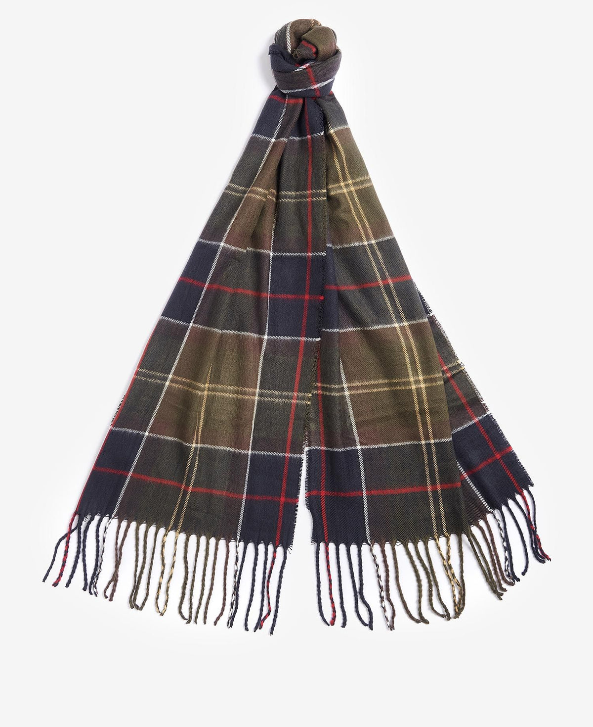 Barbour SWINTON BEANIE & GALINGALE SCARF GIFT SET Mens Beanie Classic Tartan