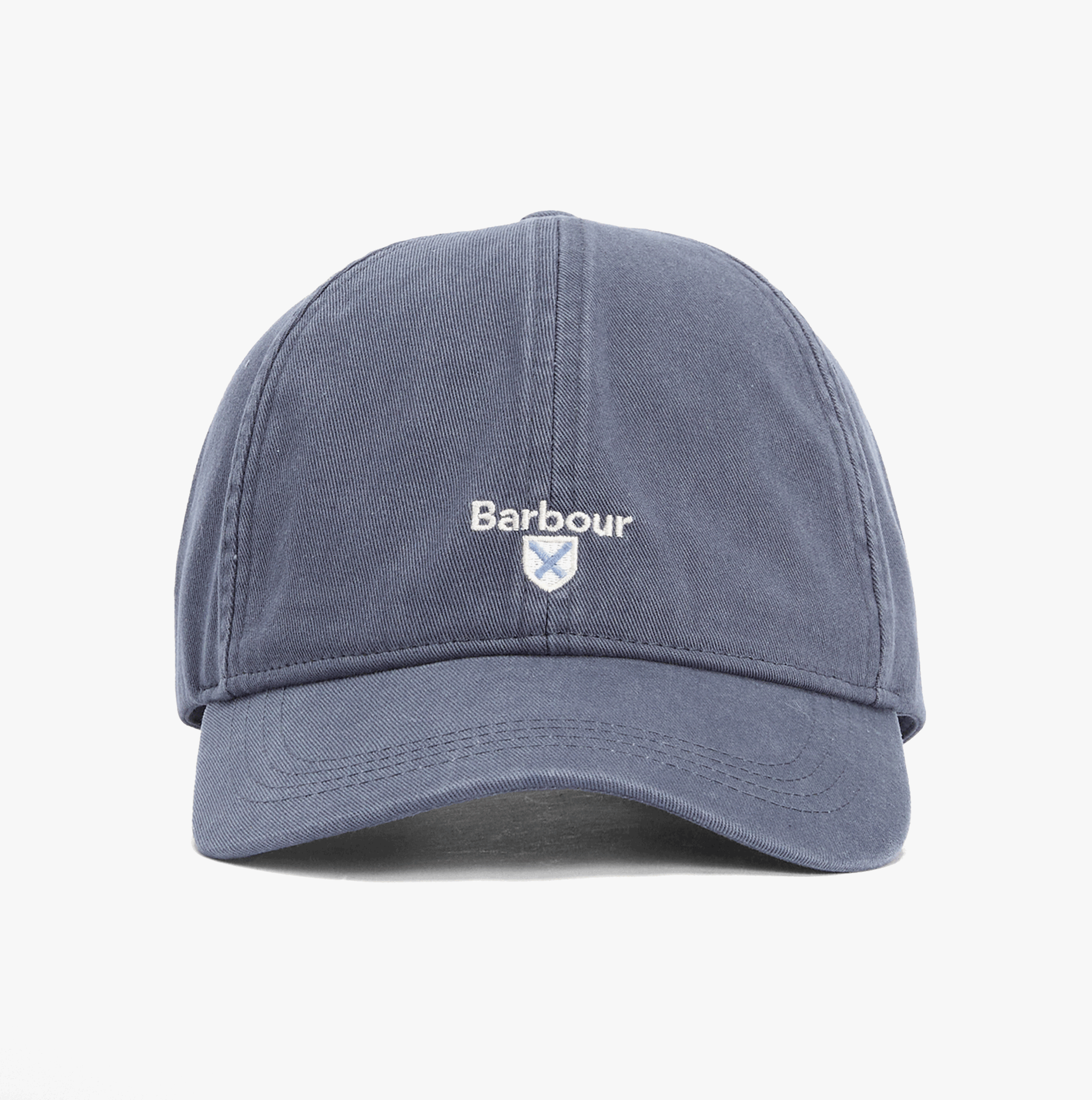 Barbour CASCADE Mens Baseball Cap Washed Blue