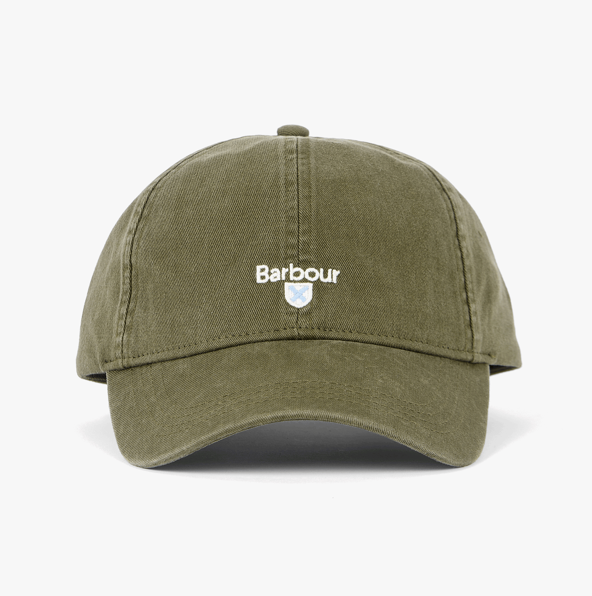 Barbour CASCADE Mens Baseball Cap Olive
