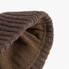 CARLTON Mens Beanie Mid Brown