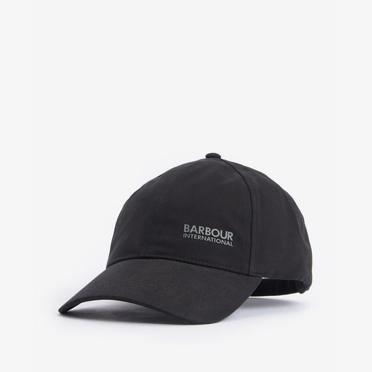 Barbour ALBURY Mens Sports Cap Black