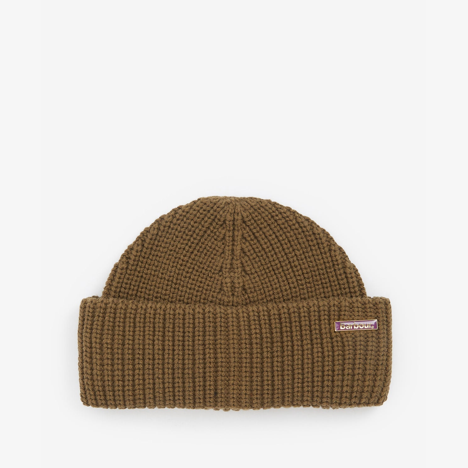 Barbour MOSELY Mens Fisherman Beanie Light Sage