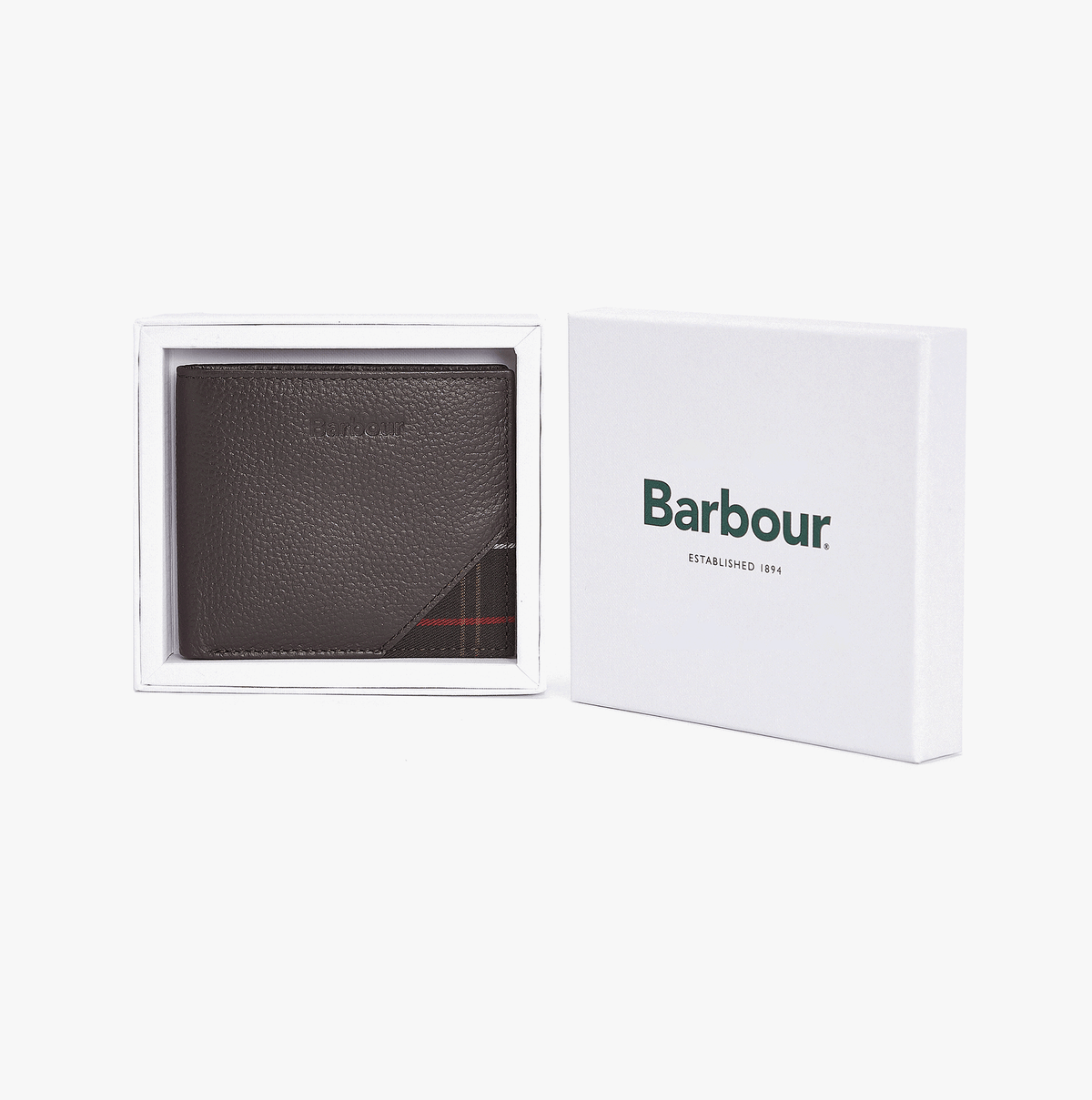 Barbour TARBERT Mens Wallet Chocolate Brown
