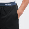 Barbour ABBOTT Mens Cotton Lounge Shorts Black