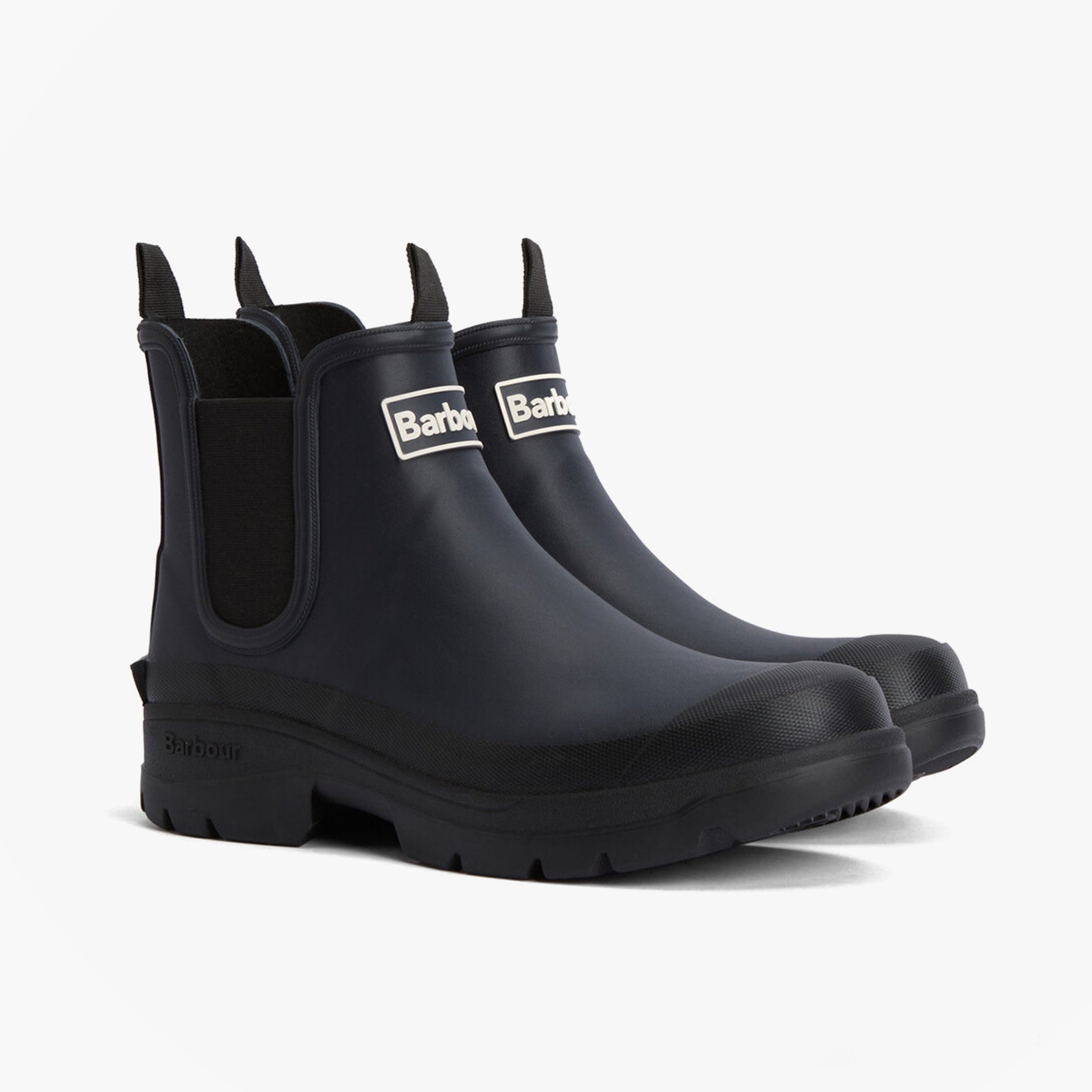 Barbour NIMBUS Mens Chelsea Wellies Navy