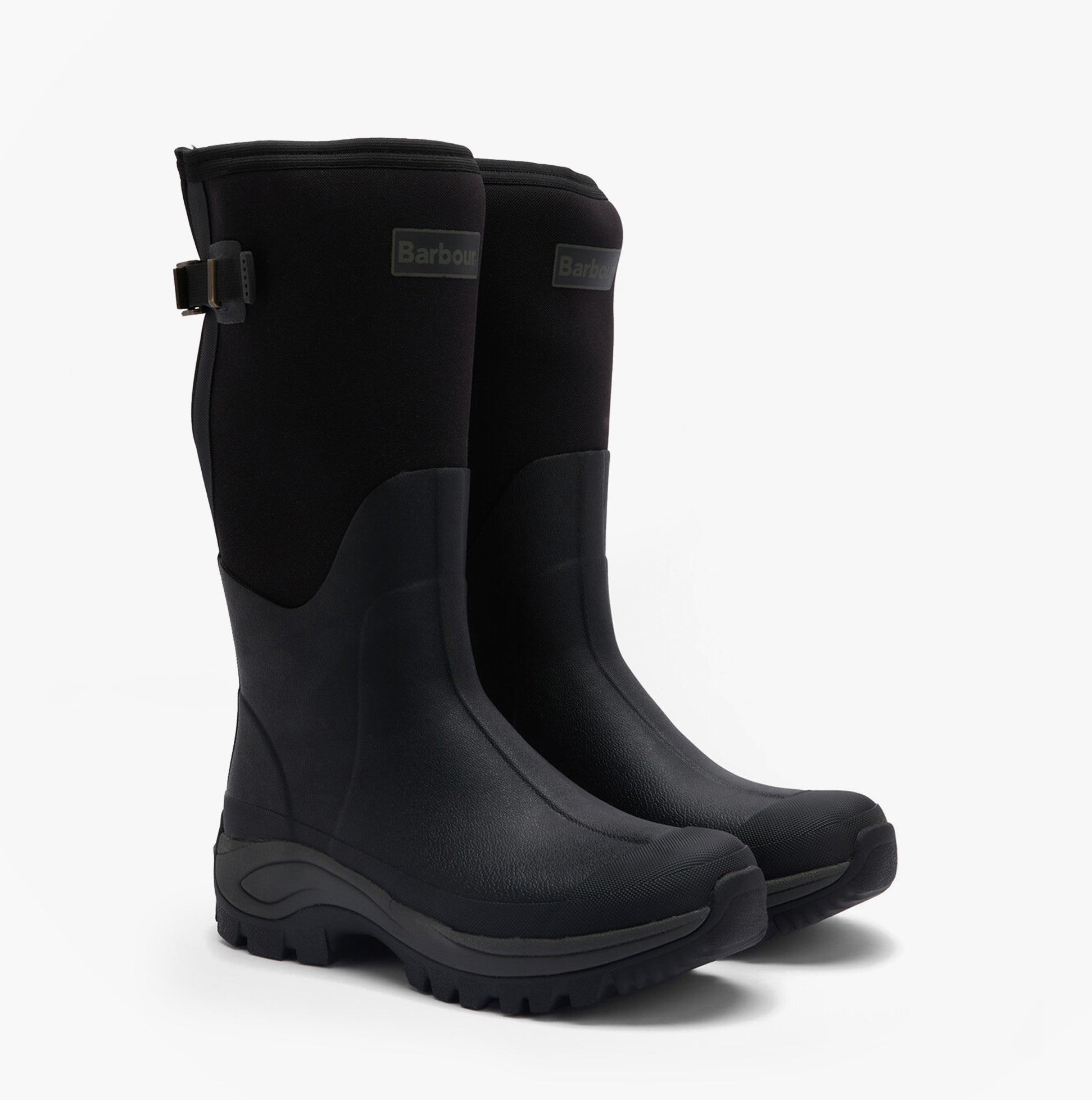 Barbour TYNEDALE Mens Tall Wellies Black