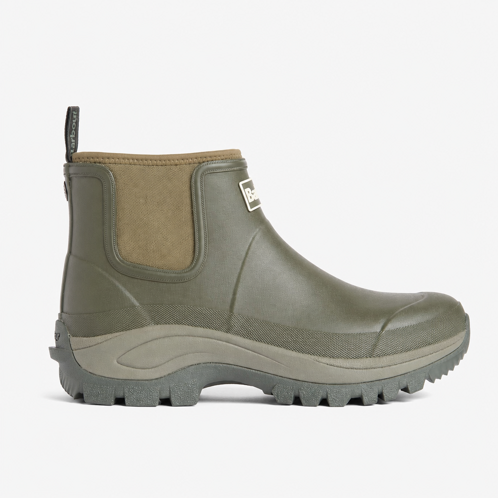 Barbour MATFEN CHELSEA Mens Wellingtons Olive