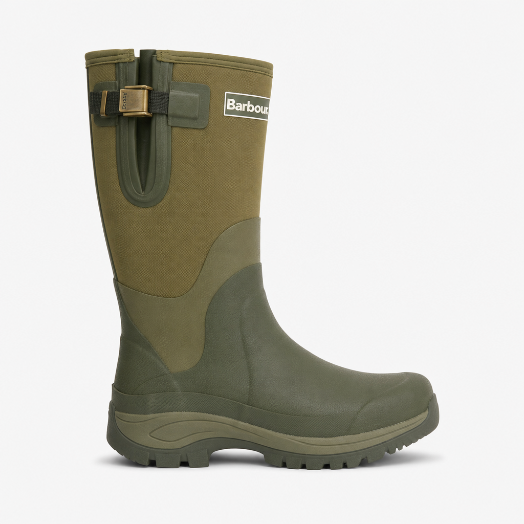 Barbour TYNESIDE TALL Mens Wellingtons Olive