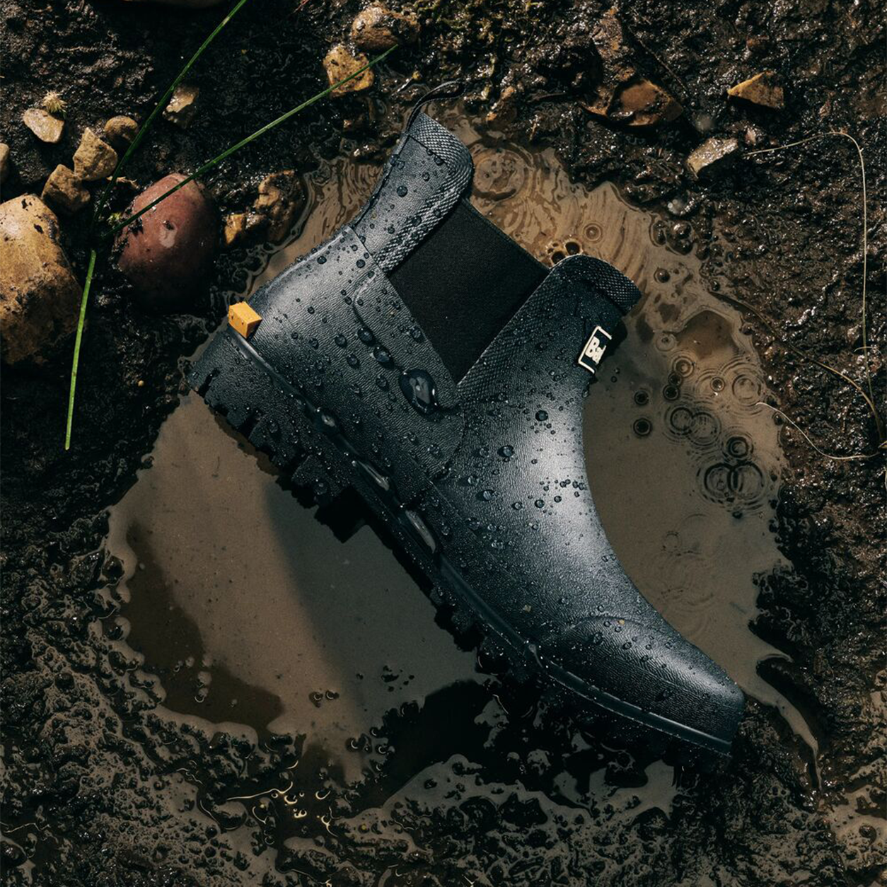 Barbour ANDALE CHELSEA Mens Wellingtons Navy