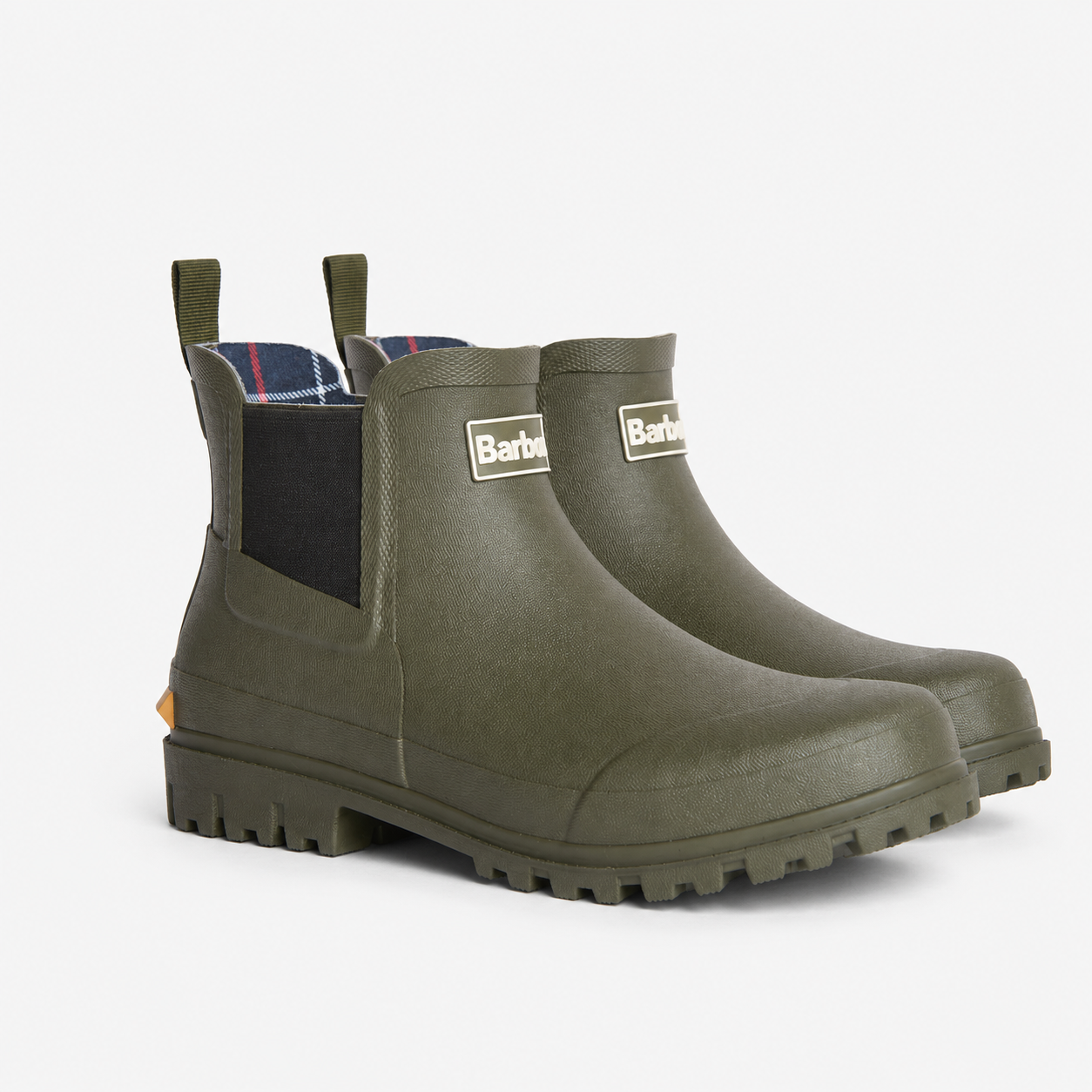 Barbour ANDALE CHELSEA Mens Wellingtons Dark Olive