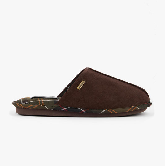 Barbour FOLEY Mens Slippers Brown