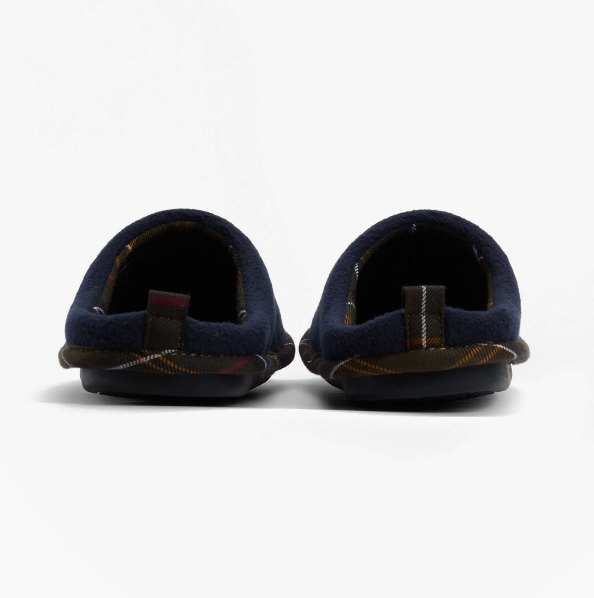 Barbour HEXHAM Mens Mule Slippers Navy