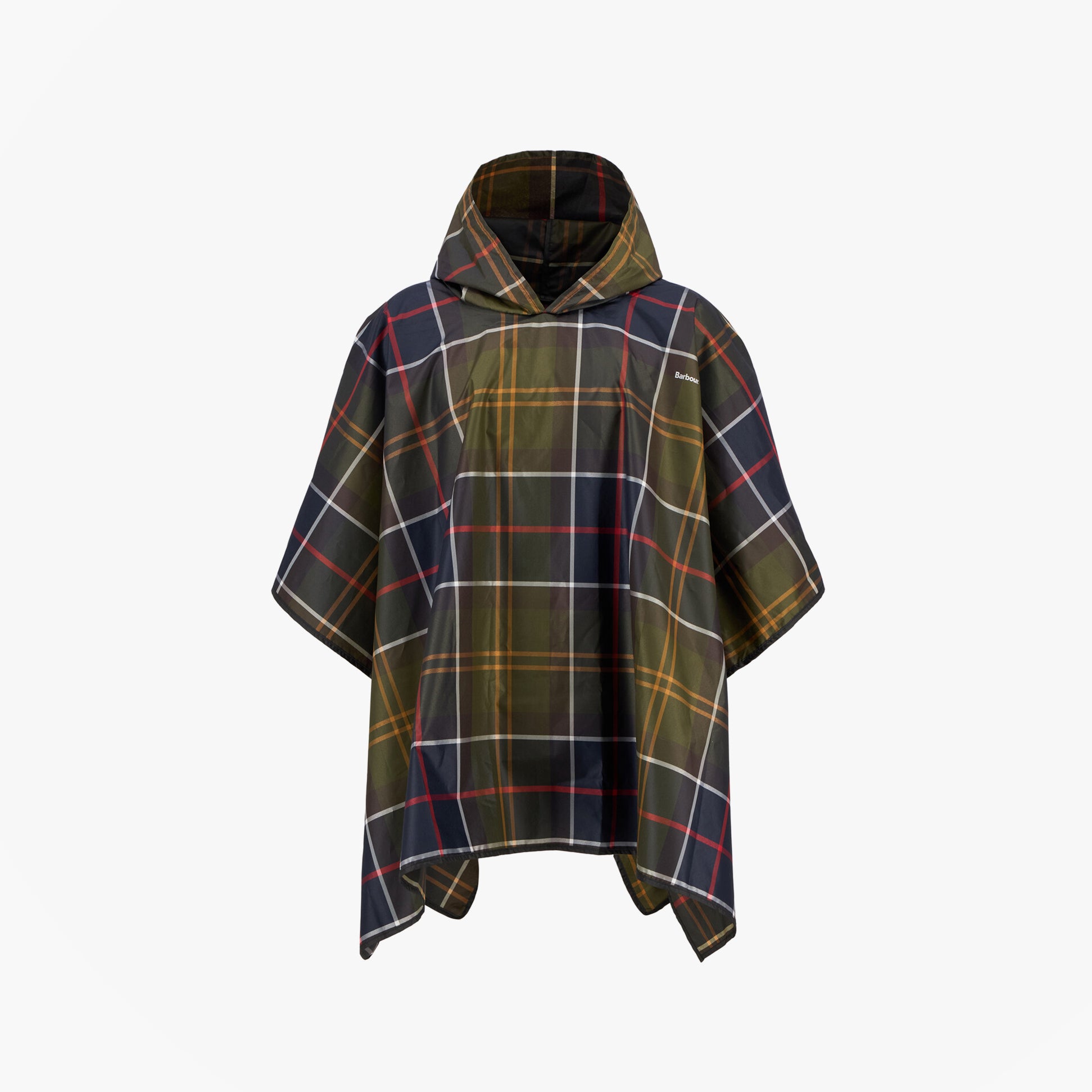 Barbour Mens TARTAN SHOWERPROOF PONCHO Classic Tartan