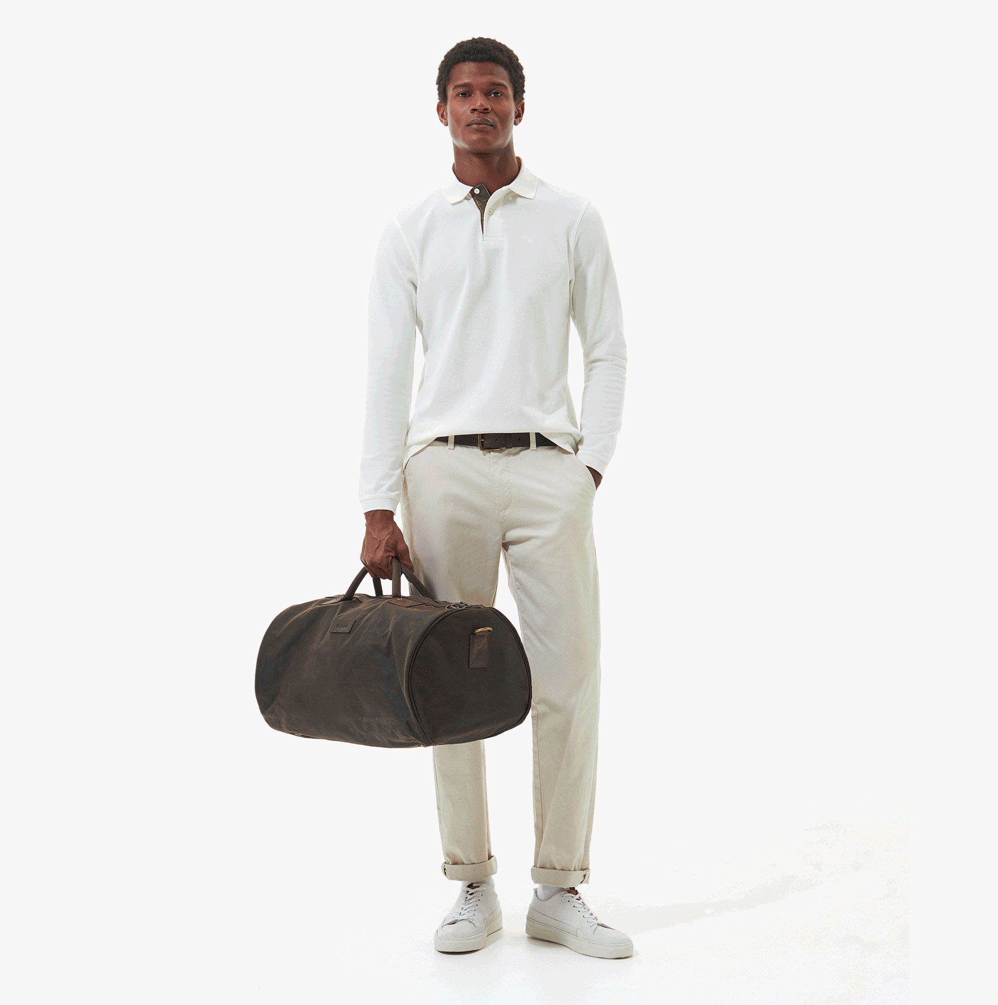 Barbour WAX Unisex Adults Holdall Bag Olive