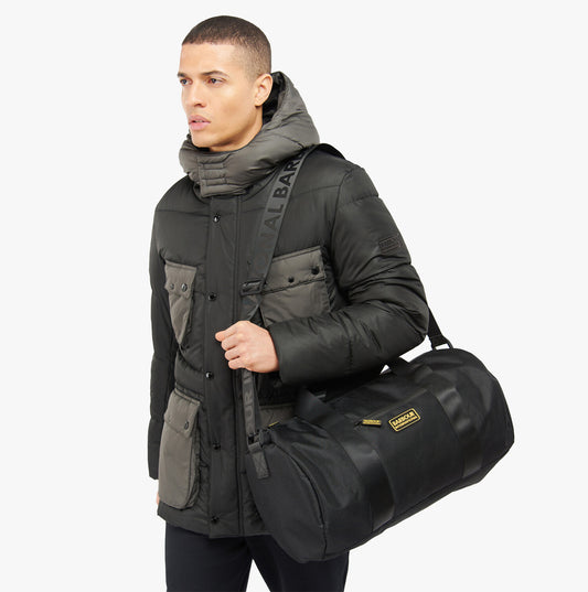 Barbour KNOCKHILL Unisex Adults Holdall Bag Black