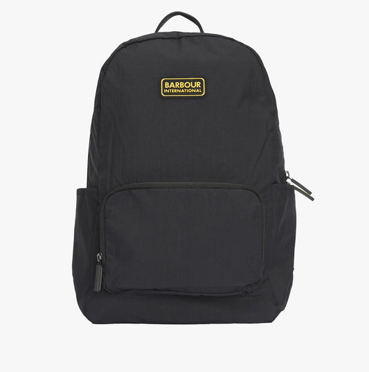 Barbour RACER TRAVEL Unisex Adults Backpack Black