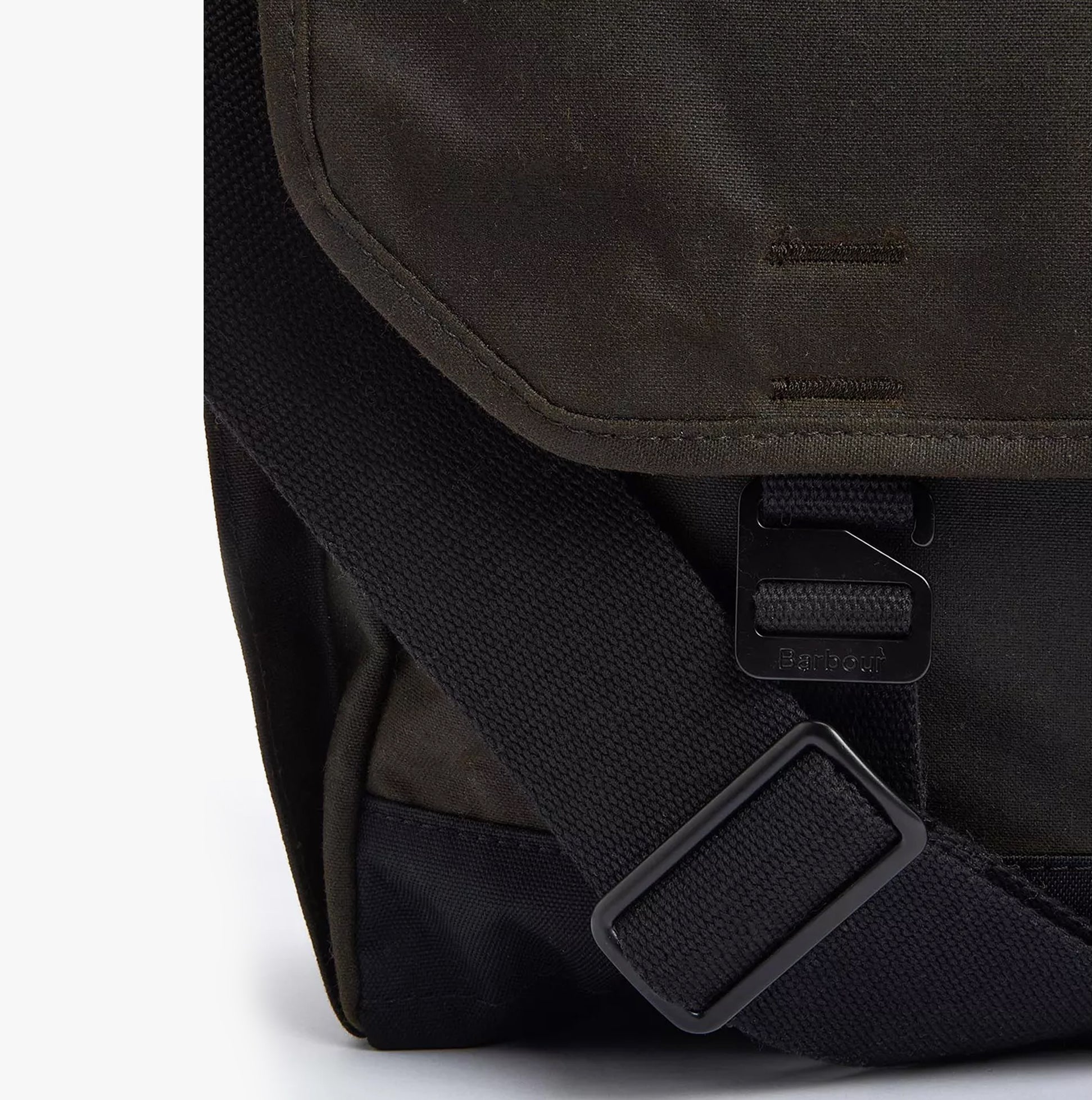 Barbour FIELD WAX Unisex Adults Messenger Bag Olive