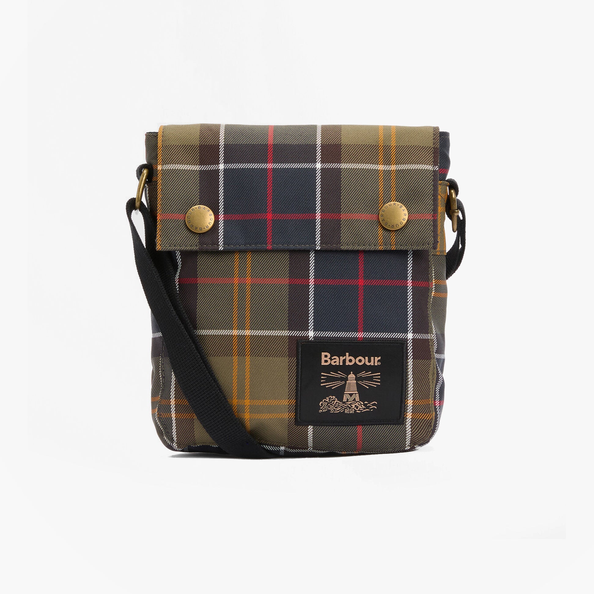 Barbour TORRIDON TARTAN Mens Flight Bag Classic Tartan