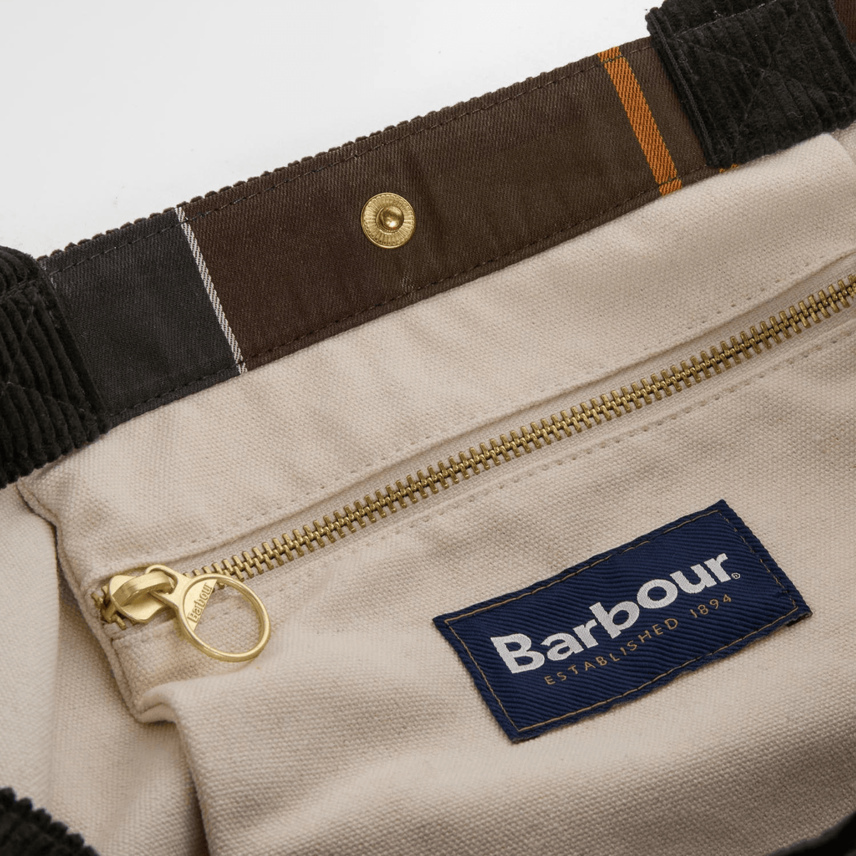 Barbour CARRICK CORD TOTE Womens Tote Bag Sage
